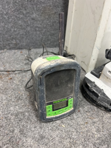 814911-6 Diamond grinder Festool RG 130 E and construction radio