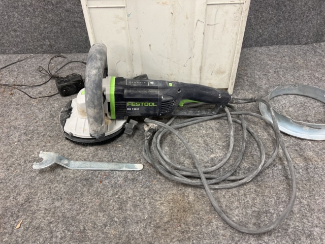 814911-2 Diamond grinder Festool RG 130 E and construction radio