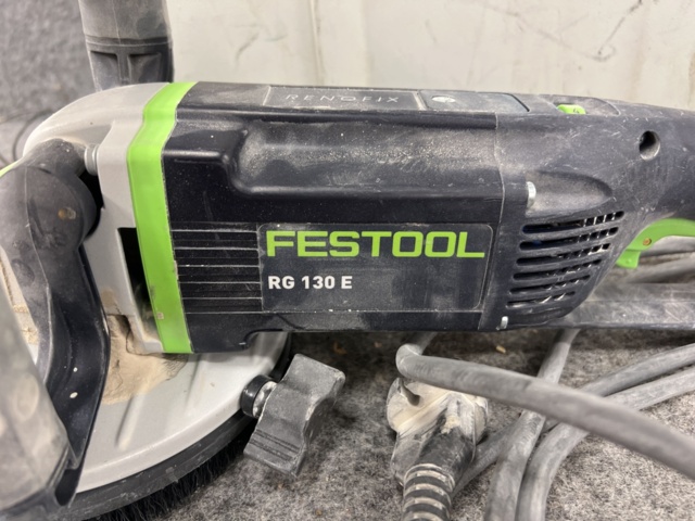 814911-5 Diamond grinder Festool RG 130 E and construction radio