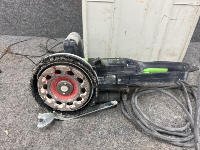 814911-3 Diamond grinder Festool RG 130 E and construction radio