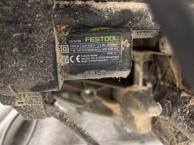 814913-5 Table circular saw Festool CS 50EB