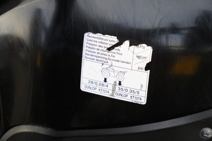 983702-21 Quad bike Kawasaki Brute force KVF650 4x4, 2008