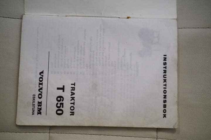 983700-54 Tractor Bolinder-Munktell VOLVO-BM T 650, 1974