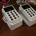 954360-2 2 card readers, iZettle and barcode reader