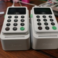 954360-4 2 card readers, iZettle and barcode reader