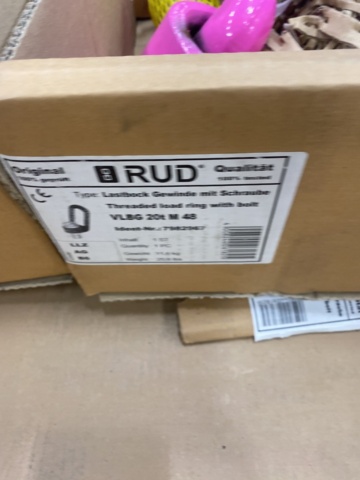 983104-9 5 lifting eyes RUD VLBG 20Ton M48