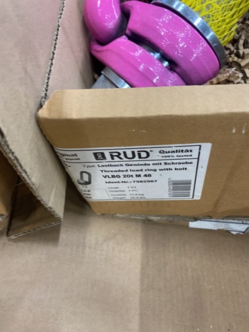 983104-10 5 lifting eyes RUD VLBG 20Ton M48