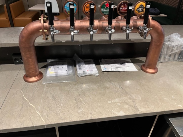 984055-7 Bar counter, L-shaped