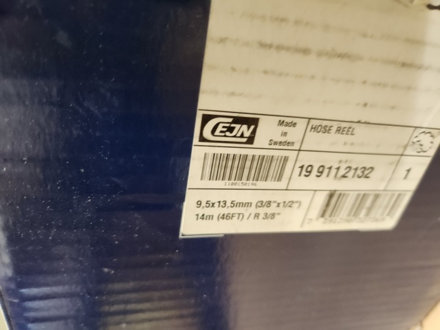 984095-6 Cejn Hose reel compressed air, Swedish made - Shipping included (L-210)