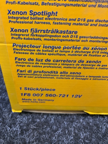 983960-4 Additional light Hella Luminator Xenon 12V