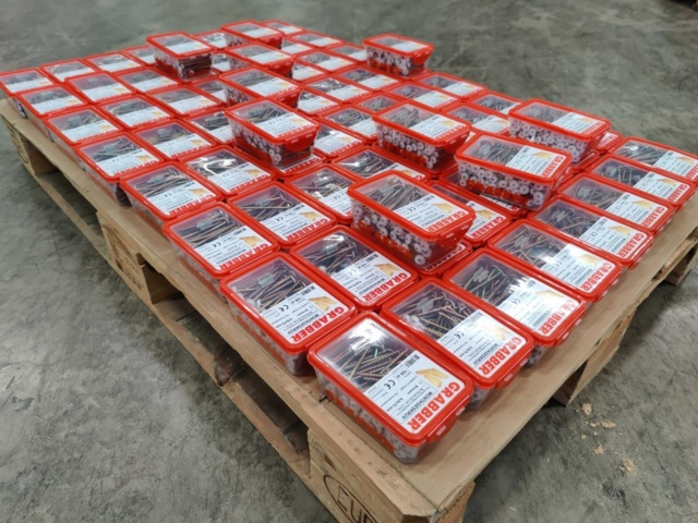 984520-2 Approx. 7400 pcs Mounting screw Grabber 4.8x70 mm