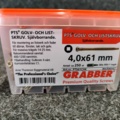 984521-9 Approx. 44,000 pcs. Grabber strip and floor screw 4.0x61 mm