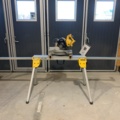 882686-3 Cut and miter saw DeWalt DW770 with stand 2.5 meters