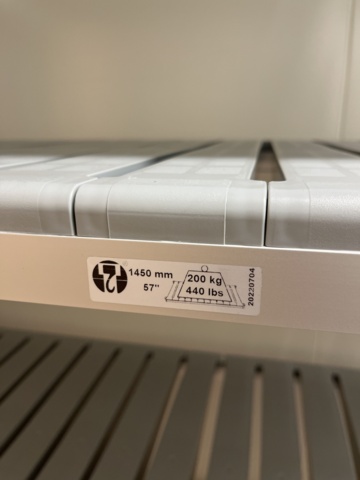 921081-6 Modular shelves x2 sections - Tonon Top Series