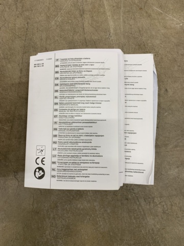 986009-13 Multitool Stiga SMT 500 AE (incl. battery and charger) Display sample