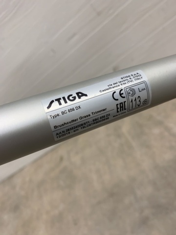 986012-12 Clearing saw Stiga SBC 656 DX Display sample