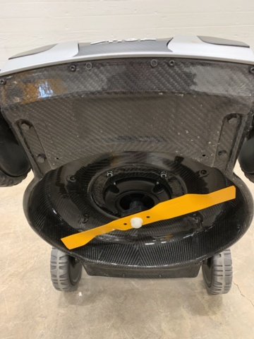 986016-30 Battery lawnmower Stiga Model-1 (Without battery and charger) Display sample - Updated