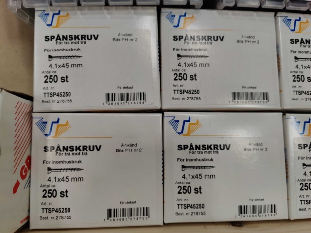 984546-3 Screw assortment Grabber, Arne Thuresson & Spax