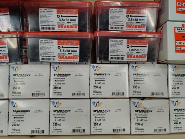 984546-7 Screw assortment Grabber, Arne Thuresson & Spax