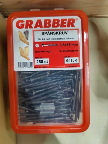 984546-18 Screw assortment Grabber, Arne Thuresson & Spax