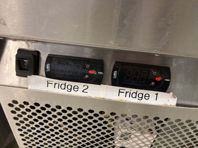 921496-6 Stainless steel cooling bench with cooling channel, drawers