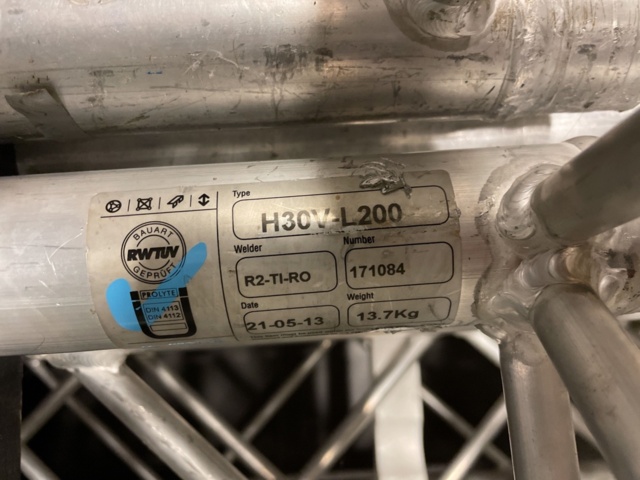 986164-9 Tross Prolyte H30V-L200 and L300, 12 pieces