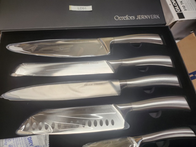984734-1 Orrefors Jernverk knife set - Shipping included (LD91)