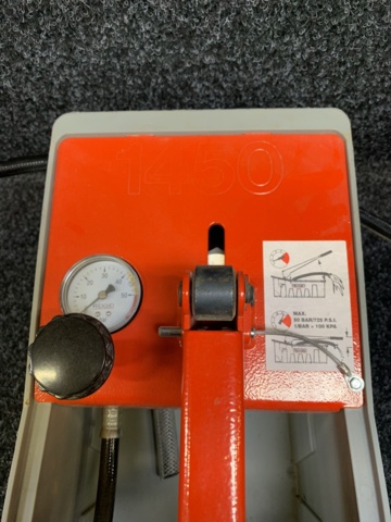 986640-6 Test pressure pump Ridgid 1450