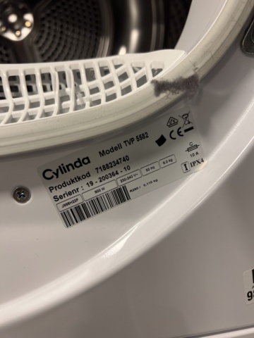 982561-3 Washing machine Cylinda
