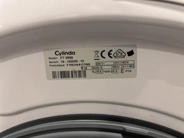 982561-5 Washing machine Cylinda