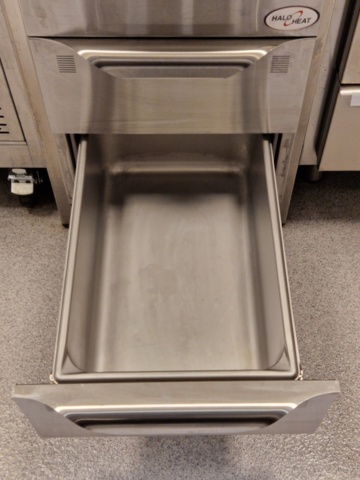 987204-2 Heating cabinet with drawers