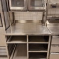 987210-1 Stainless bench with shelf