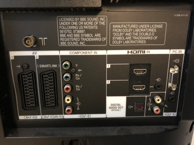 987312-7 Sony Bravia KDL-40V4000 40-tuuman TV - Ei pohjahintaa