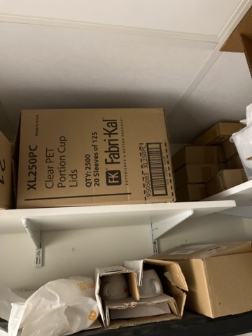 744984-7 Restaurant accessories Shelves, consumables