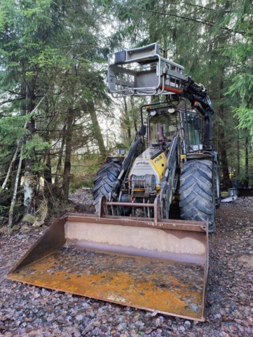 940108-3 Backhoe loader Huddig 1160, 1999
