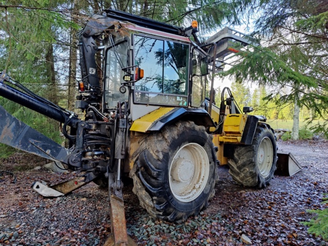 940108-16 Backhoe loader Huddig 1160, 1999