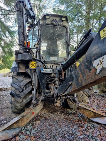 940108-14 Backhoe loader Huddig 1160, 1999