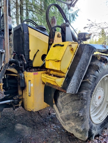 940108-19 Backhoe loader Huddig 1160, 1999