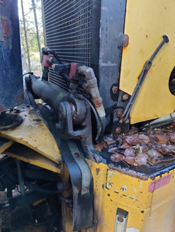 940108-22 Backhoe loader Huddig 1160, 1999