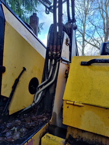 940108-23 Backhoe loader Huddig 1160, 1999