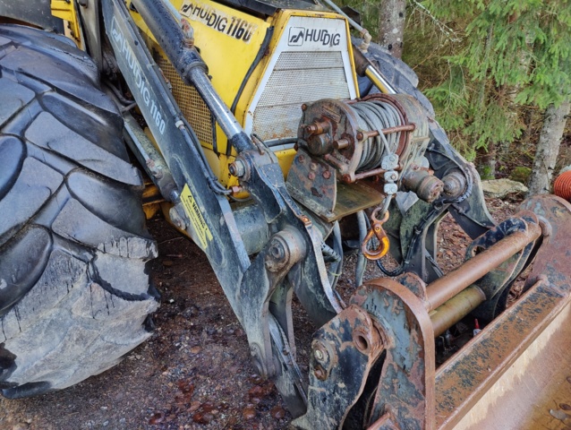 940108-26 Backhoe loader Huddig 1160, 1999