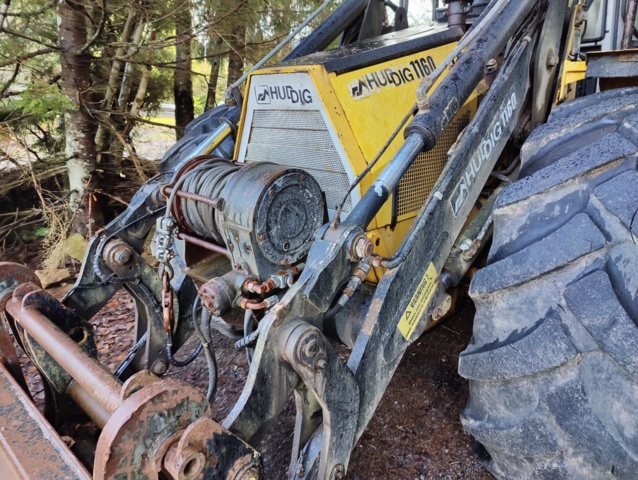 940108-27 Backhoe loader Huddig 1160, 1999