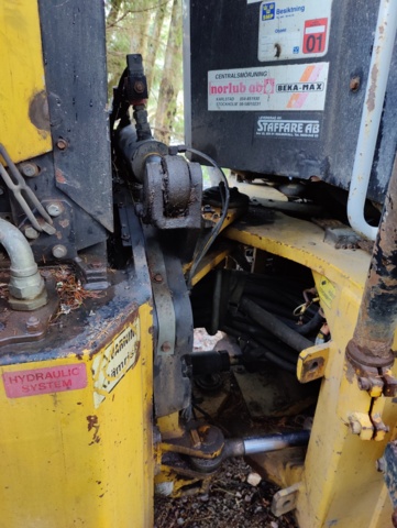 940108-30 Backhoe loader Huddig 1160, 1999