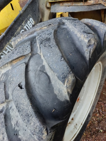 940108-32 Backhoe loader Huddig 1160, 1999