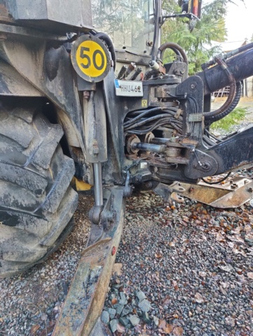 940108-36 Backhoe loader Huddig 1160, 1999