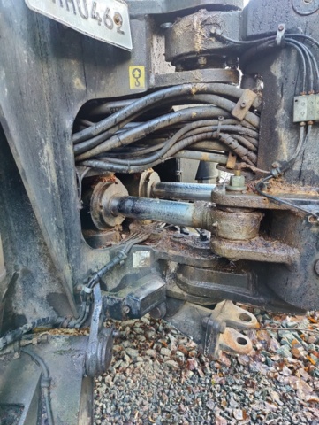 940108-37 Backhoe loader Huddig 1160, 1999