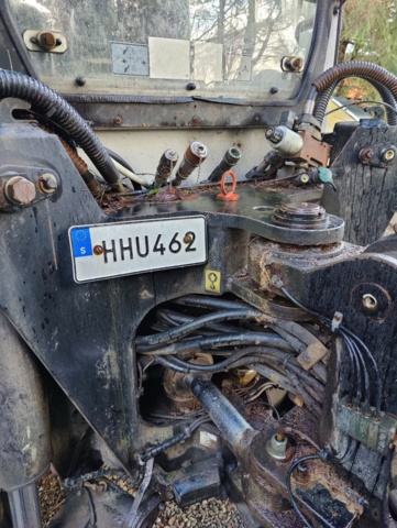 940108-38 Backhoe loader Huddig 1160, 1999