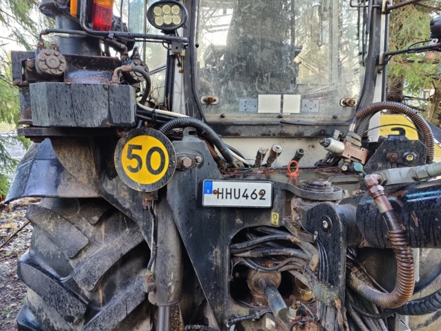 940108-39 Backhoe loader Huddig 1160, 1999