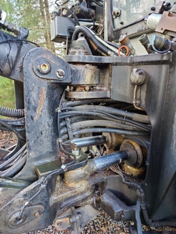 940108-43 Backhoe loader Huddig 1160, 1999