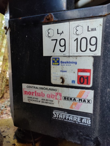 940108-55 Backhoe loader Huddig 1160, 1999